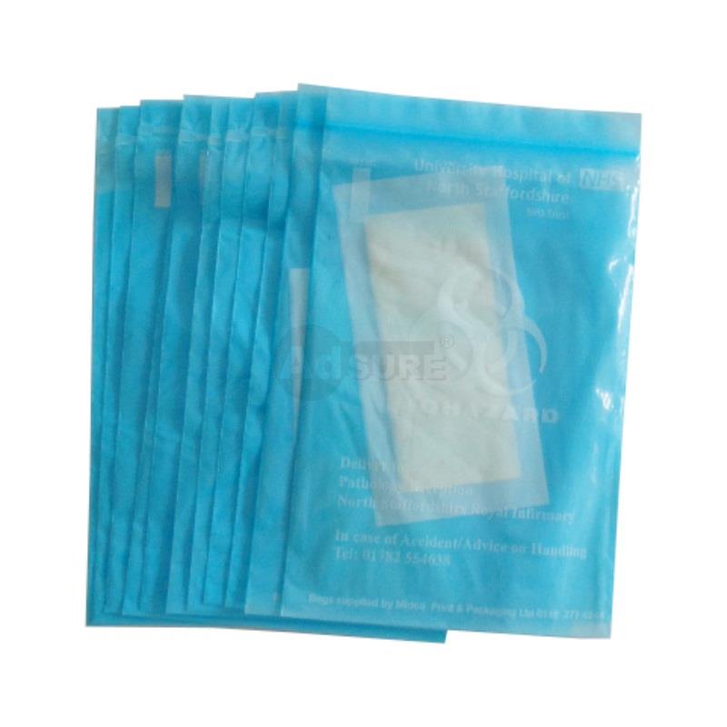 Custom Specimen Bags with Absorbent Pad Adsure