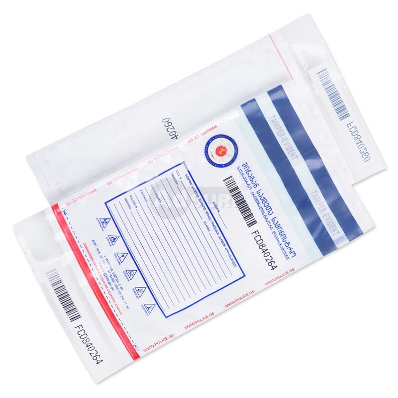 Breathable TYVEK Security BagsPolice Evidence Bags Adsure