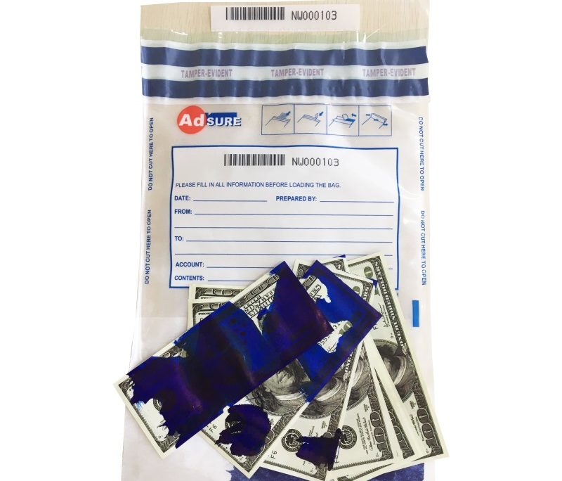 Ink Permeable Security Evidence BagsDeposit Bags Adsure
