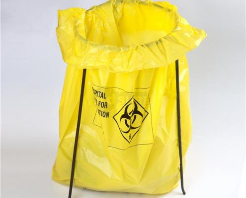 medical biohazard waste bags